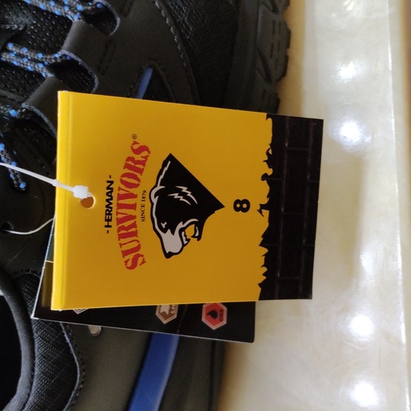 🥾Herman Survivors Men's Cary Soft Toe Work Shoes - Picture 5 of 11